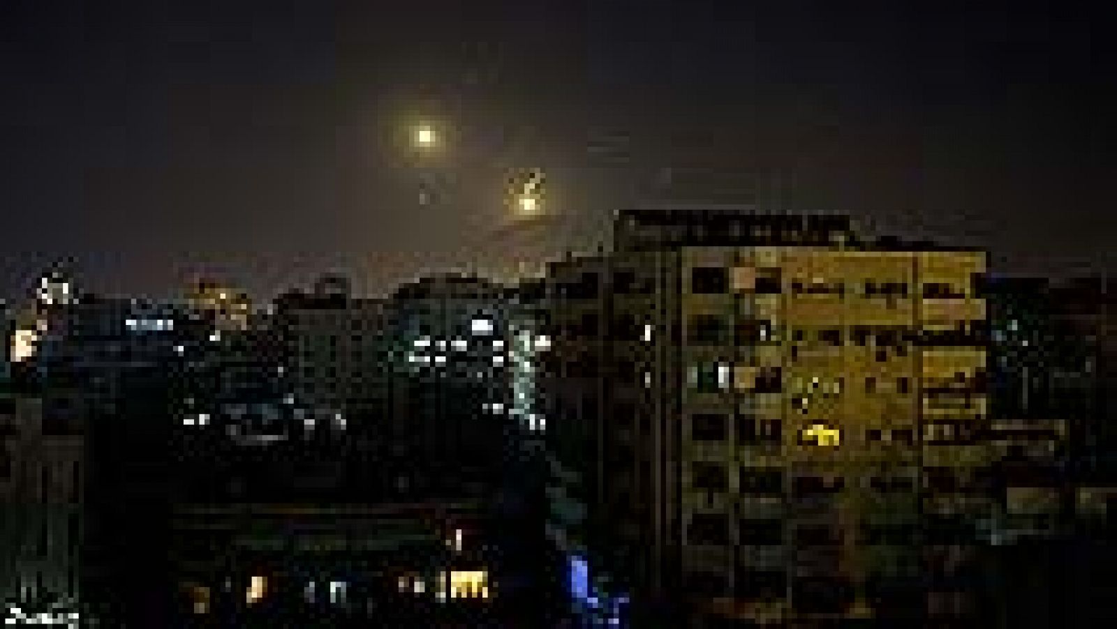 Operación militar israelí a gran escala contra el lanzamiento de cohetes desde Gaza