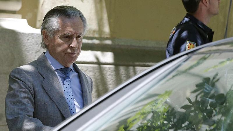 Miguel Blesa comparece en el juicio contra el juez Elpidio Jose Silva