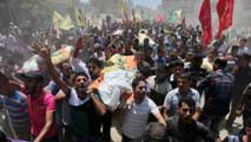 Al menos 28 palestinos han muerto en el bombardeo israelí sobre la franja de Gaza
