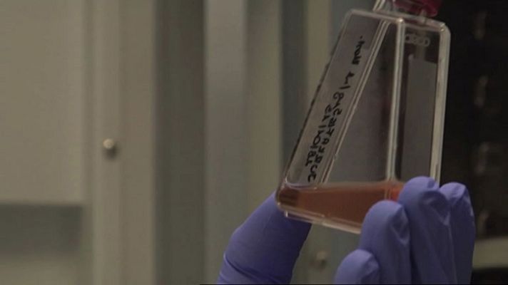 Telediario 1 - Un gel permite prevenir la transmisión sexual de VIH