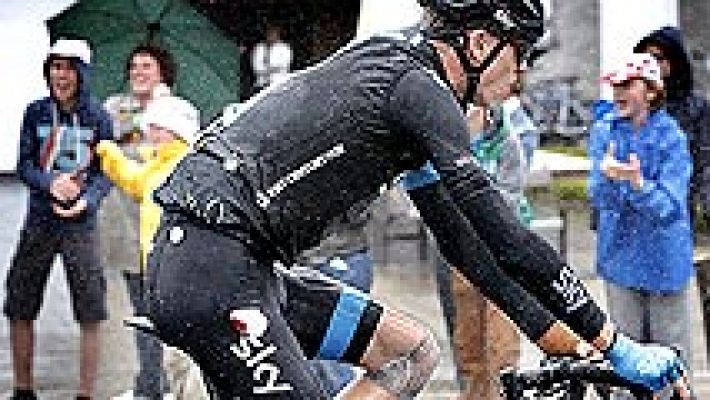 Vídeo de la caída y el abandono de Chris Froome en la 5ª etapa del Tour 2014