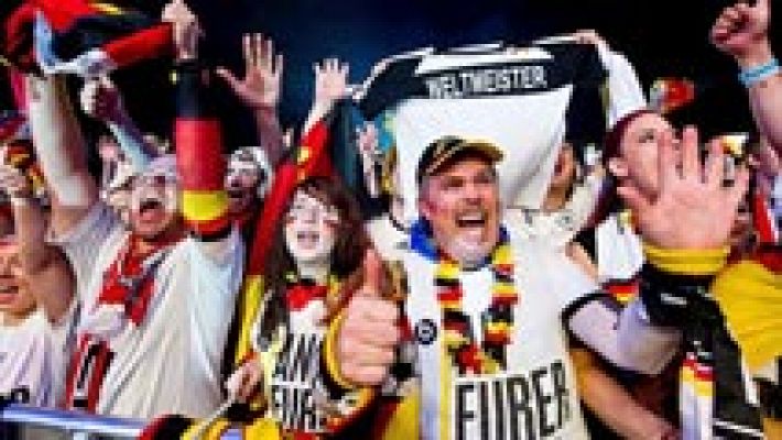 Telediario 1 - Alemania celebra su pase a la final del Mundial