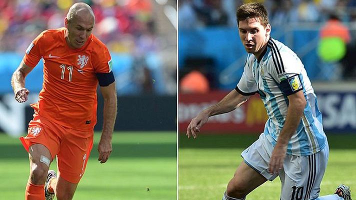 Telediario 1 - Argentina y Holanda, en un duelo por la final