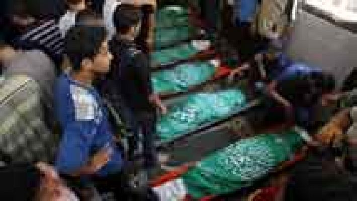 Telediario 1 - Israel y Hamás se enfrentan con nuevas armas