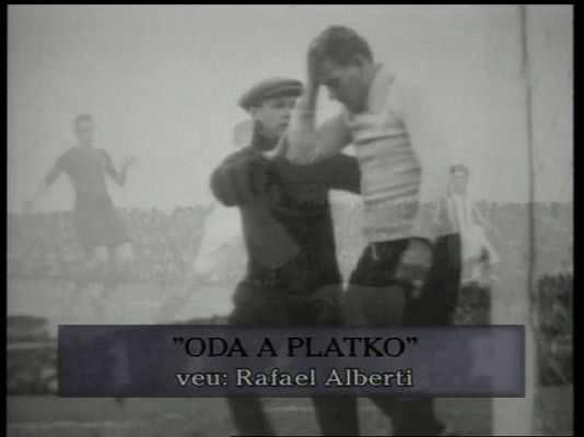 Història del FC Barcelona - Rafael Alberti: Oda a Platko