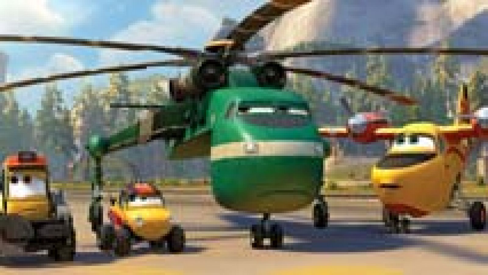 RTVE.es te adelanta una escena de 'Aviones: Equipo de rescate', lo nuevo de Disney