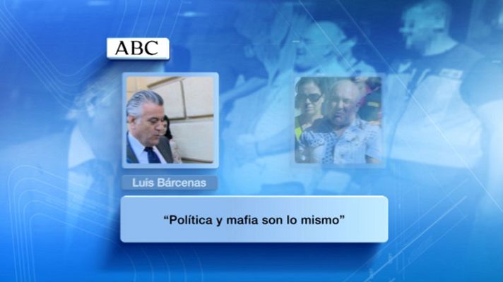 Telediario 1 - Bárcenas: "La política y la mafia son lo mismo"