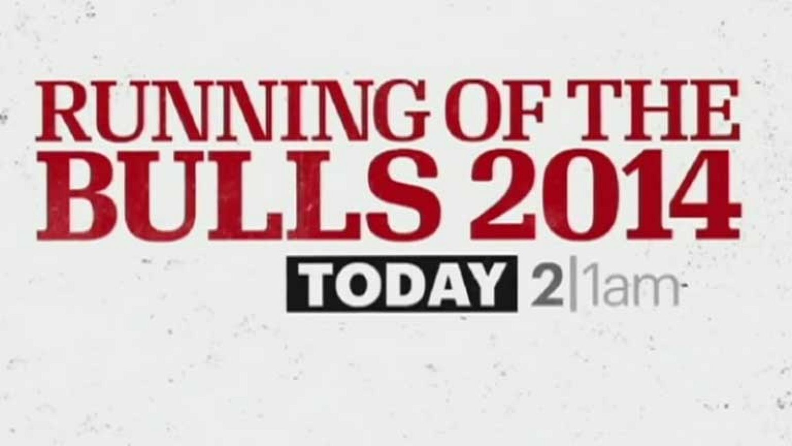 La televisión americana también vive intensamente Sanfermines