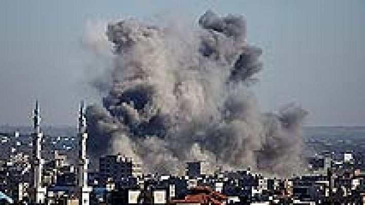 Más de cien palestinos muertos en cuatro días de bombardeos
