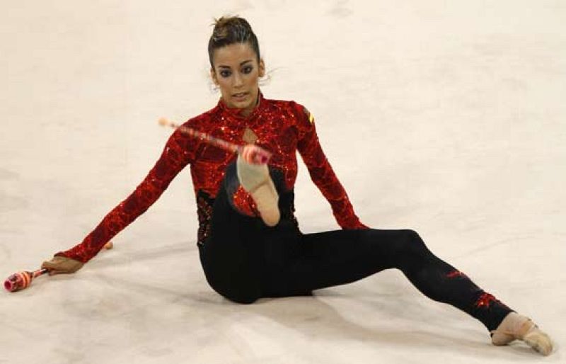 Ejercicio de mazas de Almudena Cid 