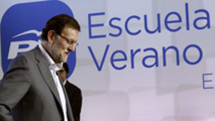 Telediario 1 - Rajoy confirma que se reunirá con Mas