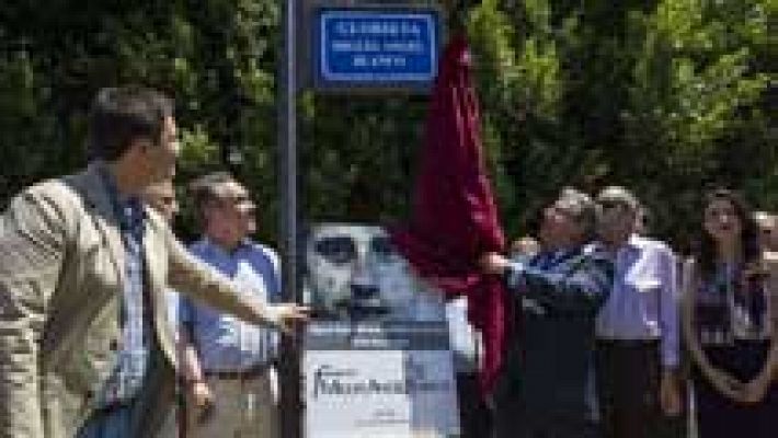 Telediario 1 - Acto homenaje a Miguel Ángel Blanco 17 años tras su muerte