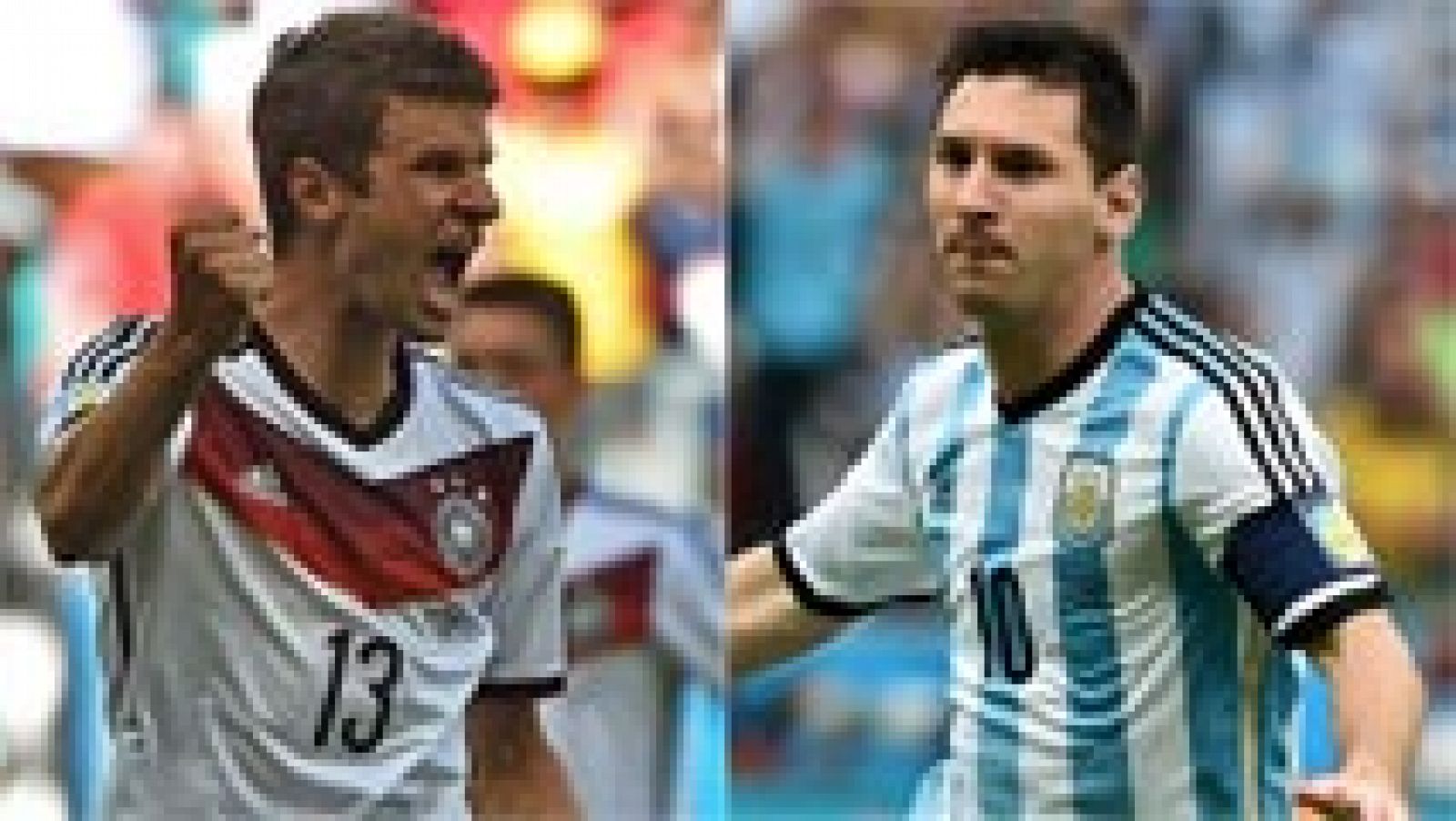 Telediario 1: Messi y Müller, dos cracks que buscan su estrella en Brasil | RTVE Play