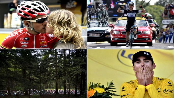 Telediario 1 - Martin gana en los Vosgos y Gallopin se viste de amarillo