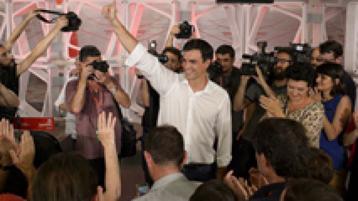 Informativo 24h - Pedro Sánchez promete unidad en el PSOE
