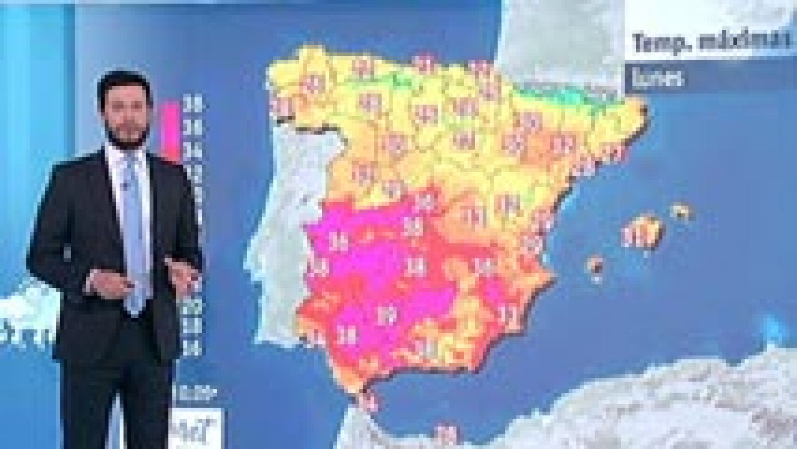 El tiempo: Alerta amarilla por calor en el sur | RTVE Play