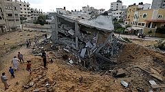 Ascienden a más 172 los muertos en siete días de ofensiva israelí sobre Gaza