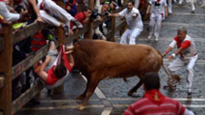 Último encierro de San Fermín