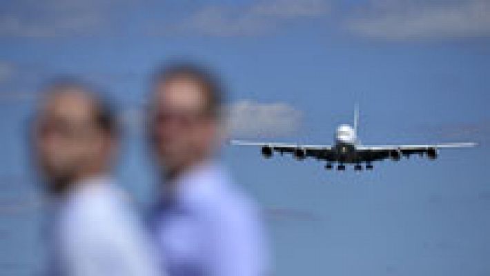 Telediario 1 - Internet en el avión