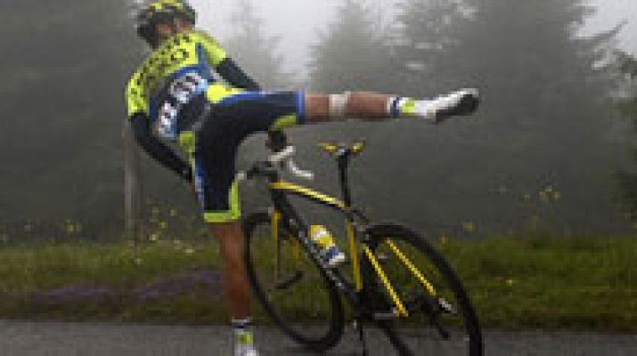 Una caída obliga a Contador a abandonar el Tour 2014