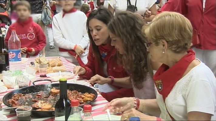 Telediario 1 - Ultimo día de fiesta... y encima lunes