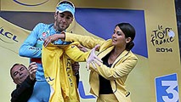 Tour de Francia - Nibali vence, recupera el amarillo y apunta a París