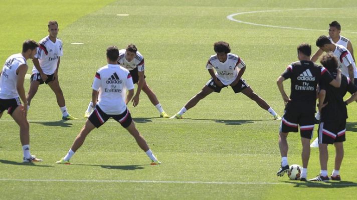 Telediario 1 - El Real Madrid se pone en marcha