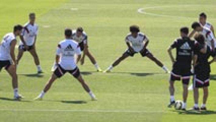 Telediario 1 - El Real Madrid se pone en marcha