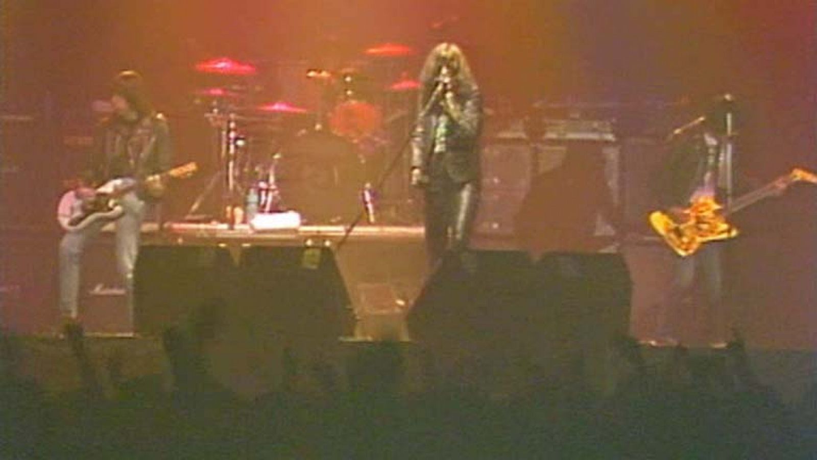 Extracto del concierto de los Ramones en Madrid en 1989
