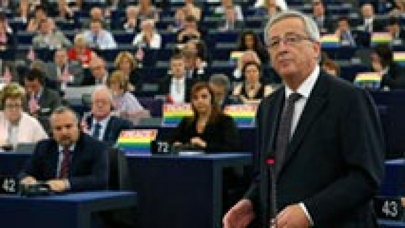 Juncker propone un plan de inversión de 300.000 millones de euros en su discurso de investidura
