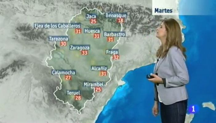 El tiempo en Aragón - 15/07/14