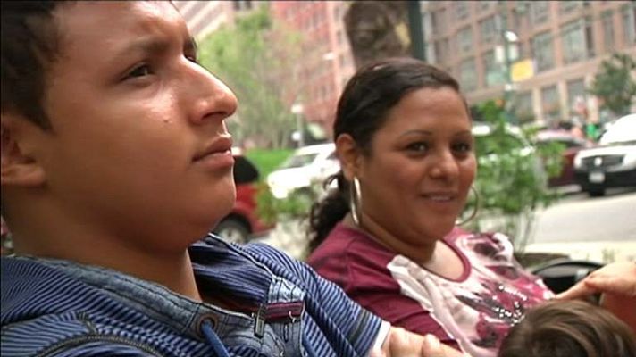 Telediario 1 - El 'sueño americano' de una familia hondureña