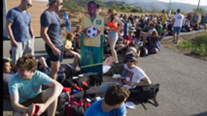 Telediario 1 - Más de 120.000 personas pasarán por cuatro días de música en el FIB de Castellón