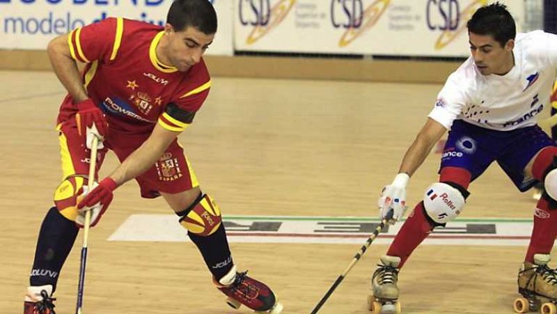 Hockey sobre patines - Campeonato de Europa: Francia - España - ver ahora