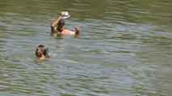 Telediario 1 - Los ríos y pantanos son igual de peligrosos que el mar