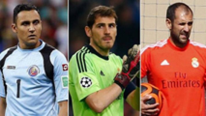 Telediario 1 - La llegada de Navas vuelve a generar debate en la portería blanca