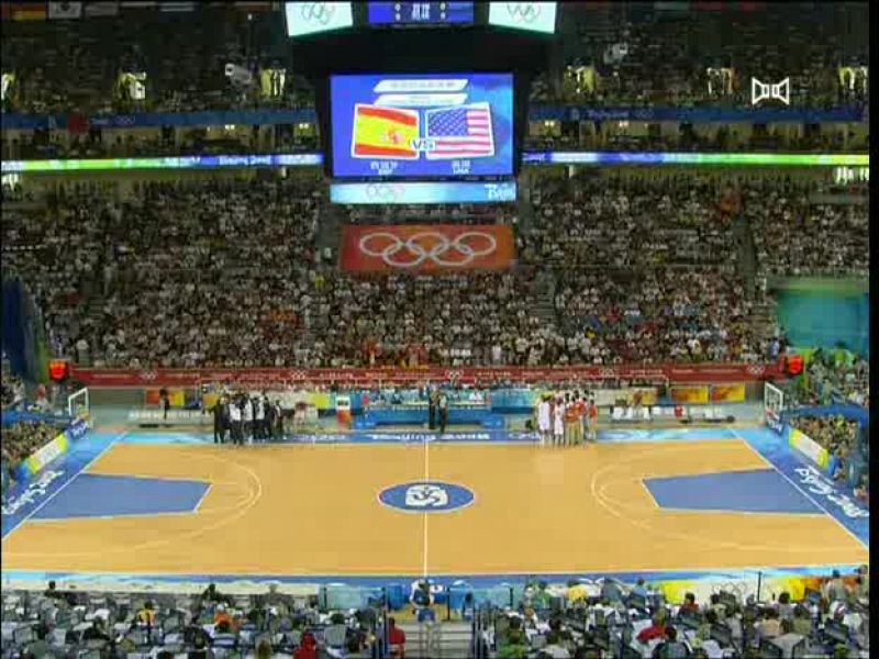 Baloncesto. España 107-118 EEUU. 