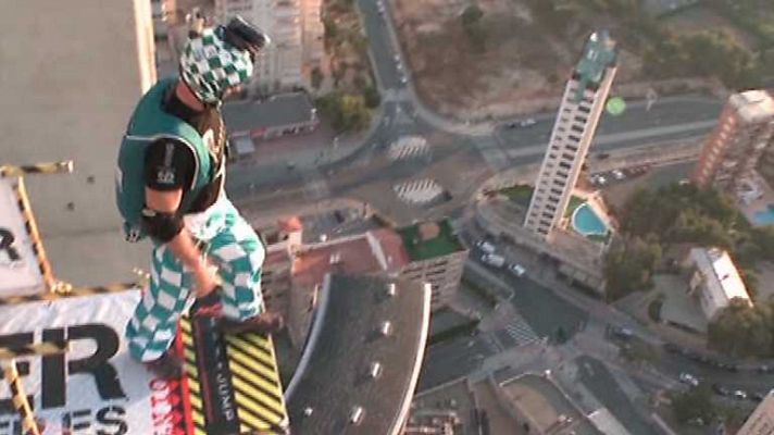 Salto base - Campeonato de mundo. Benidorm