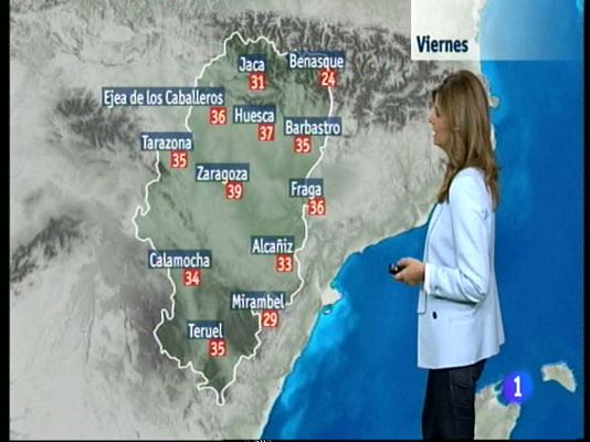 El tiempo en Aragón - 18/07/14