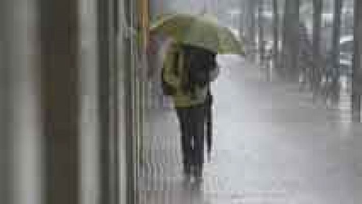 Lluvia fuerte en Galicia y Cantábrico y descenso de las temperaturas
