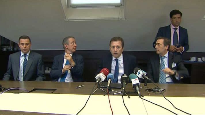 Telediario 1 - Los accionistas minoritarios piden más supervisión