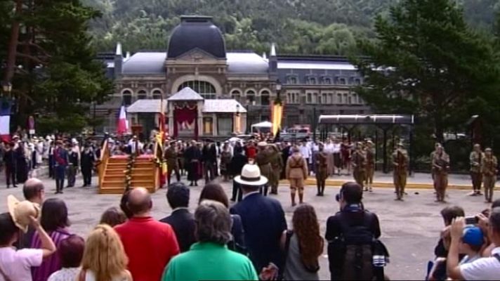 La tarde en 24h - Canfranc revive la inauguración de su estación de tren