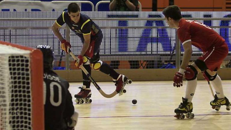 Hockey sobre patines - Campeonato de Europa: Suiza - España - ver ahora