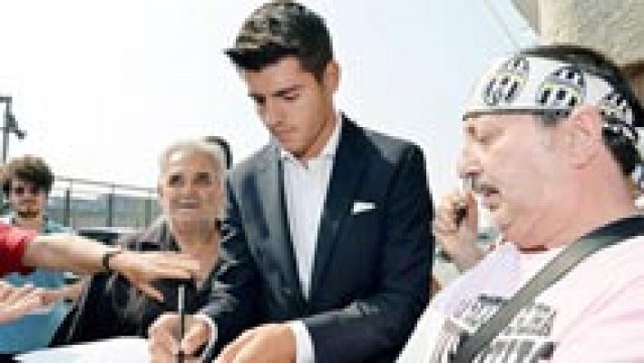 La Juventus anuncia el fichaje de Morata
