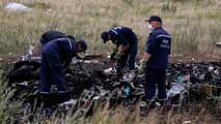 Telediario 1 - Panorama desolador cuatro días después de la tragedia