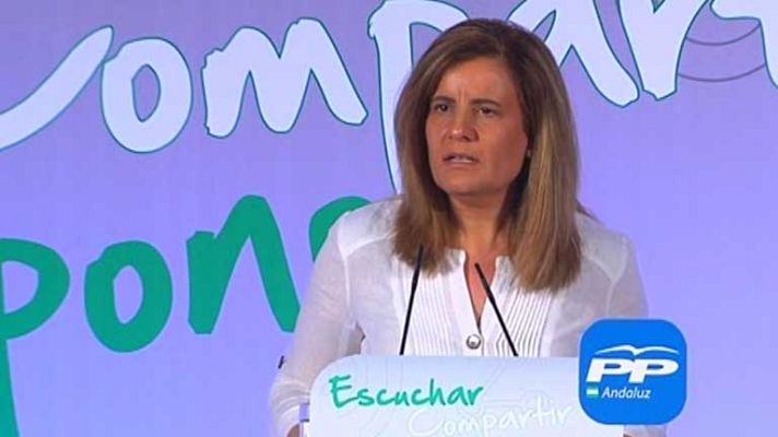 Telediario 1 - La ministra de Empleo adelanta que en julio bajará el paro