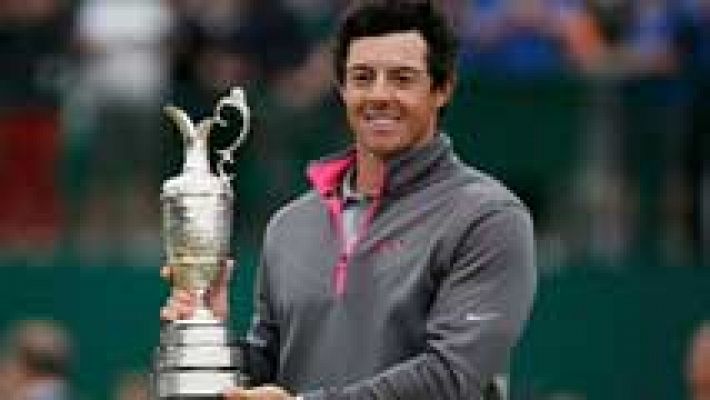 Telediario 1 - Rory Mcllroy se impoen en el Abierto Británico de golf
