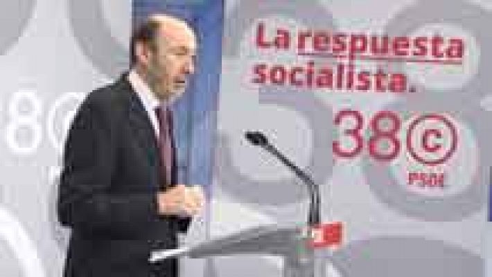 Última ejecutiva del PSOE con Rubalcaba al frente