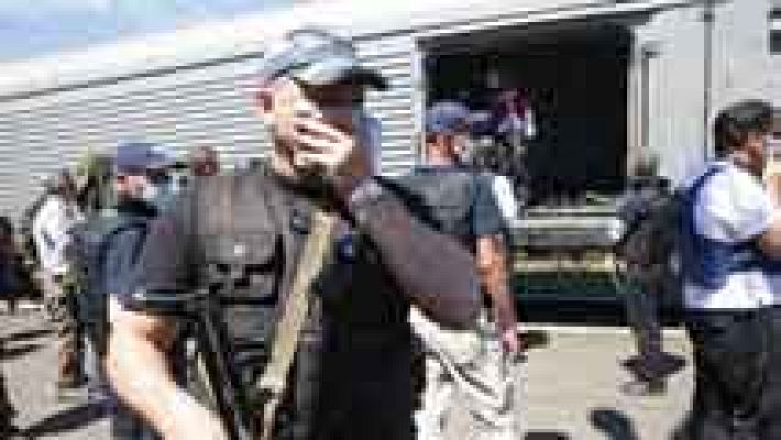 Telediario 1 - El primer grupo de expertos se ha acercado a las víctimas