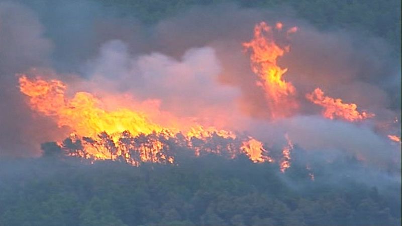 Cinco años del incendio de Horta de Sant Joan en el que fallecieron cinco bomberos 